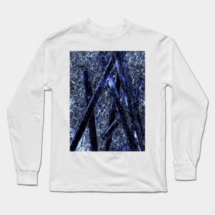 Blue Poles Long Sleeve T-Shirt